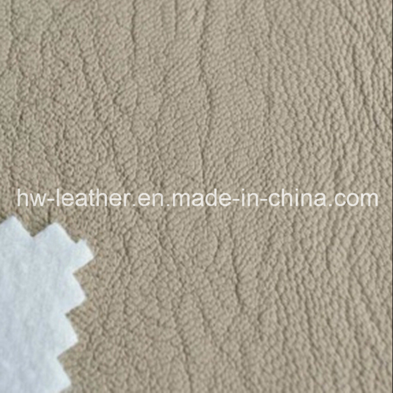 Eco-Friendly PU Synthetic Leather for Sofa (HW-1658)