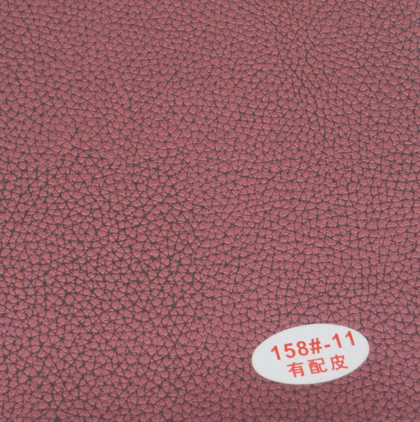 2014 New Style of Litchee Pattern Thick Sipi Sofa Leather (Hongjiu-158#)