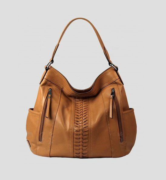 Fashional Zipper PU Handbag Designer Handbags (LDO-15025)