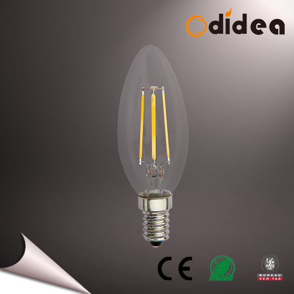 G45 LED Light Filament Lamp 4W E27 E14 LED Bulb