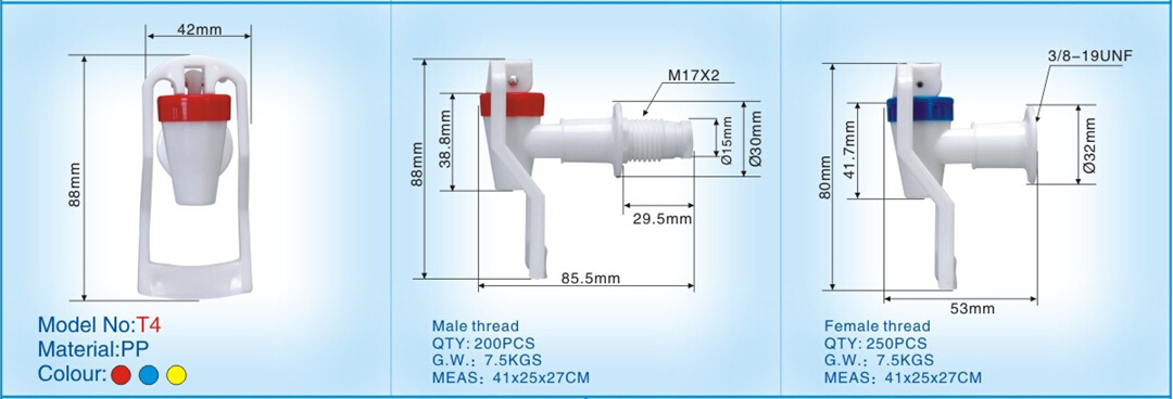 Cheap Water Dispenser with High Quality for PP T4