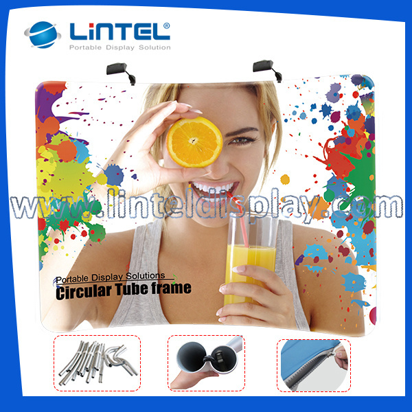 6ft Tesion Fabric Adjustable Pop up Display (LT-24)