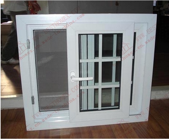 Energy-Saving PVC Sliding Window with Flyscreen (BHP-SW11)