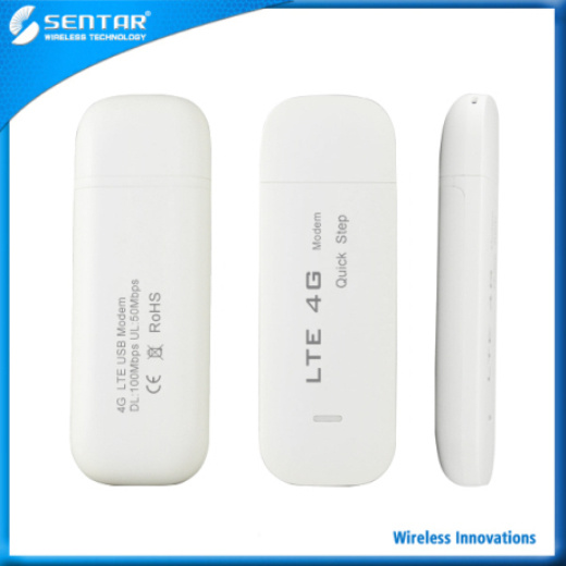 Unlocked Mobile 4G WiFi Dongle Lte FDD USB Drive Modem with SIM Card Slot (D21)