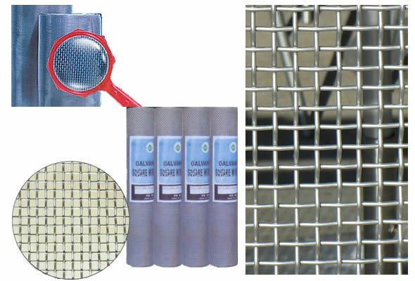 Galvanized Square Wire Mesh