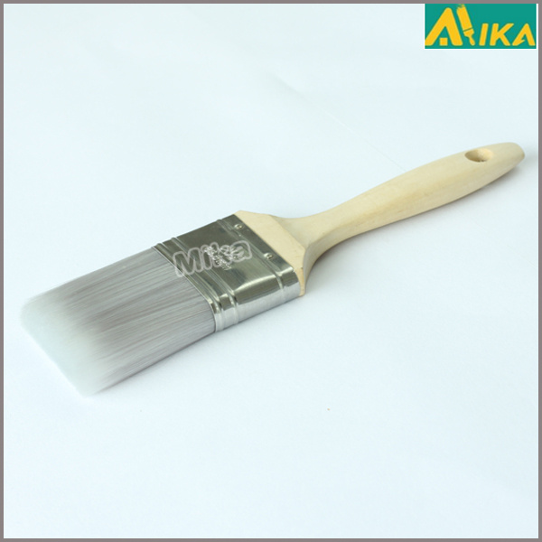Wooden Handle Tapered Synthetic Filament Brush