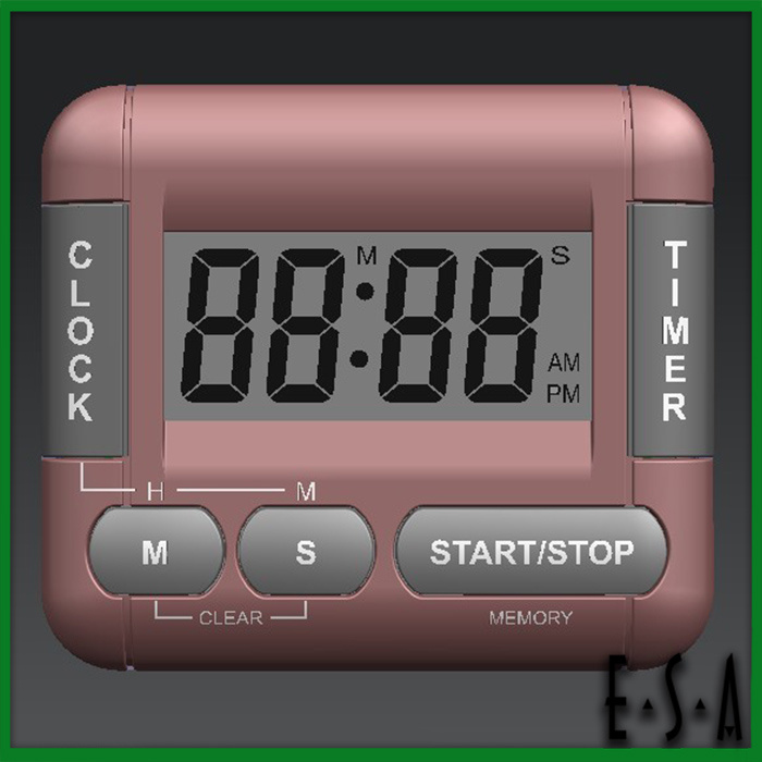 Hot New Product for Digital Clock Countdown Timer, Top Quality Mini Digital Desk Clock Timer for Kitchen G20b166