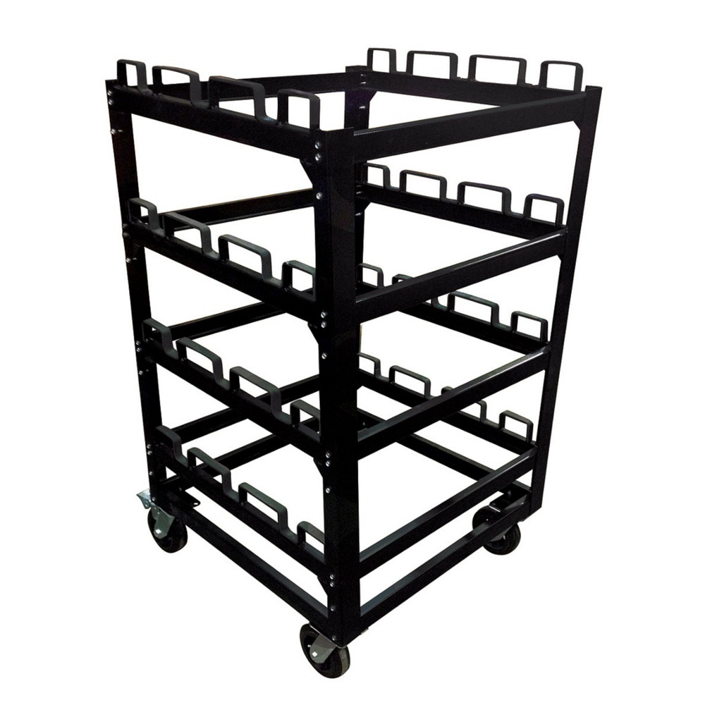 Multiple Stanchions Storage Cart