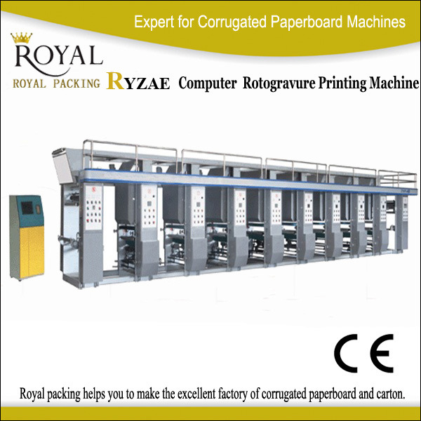 Ryzae Moderate Speed Computer Middle Rail Gravure Machine