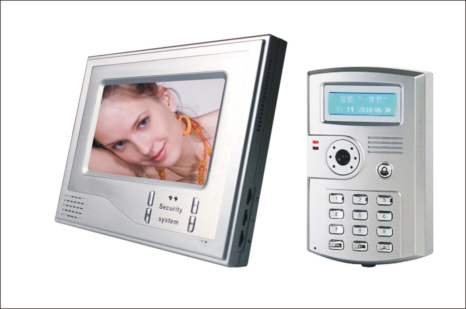 Super Thin 7 Inch Color Video Door Access Control System (LL-274)
