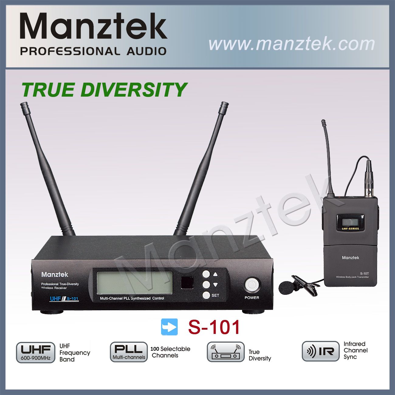 UHF Wireless Microphone (S-101)