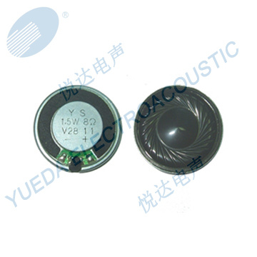 28 Mm Mylar Micro Speaker with 1.5 Watt (YD28-4)