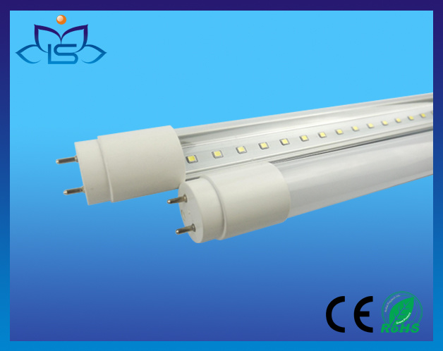 105lm/W T8 9W/14W/18W/24W LED Tube Lamp