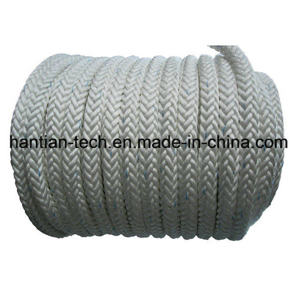 12 Strand Braided Polyamide Multifilament (Nylon rope) Tow Ropes for Towing and Mooring (C-12)