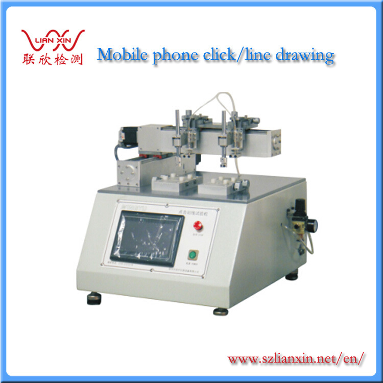 Hot Product Tester Mobile Phone Click Lineation Testing Machine Lx-8650b