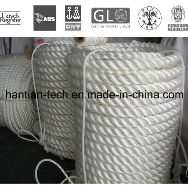 6 Srtand Polypropylene Multifilament &Nylon Monofilament Twist Ship Rope Used on Offshore Platform (C6)