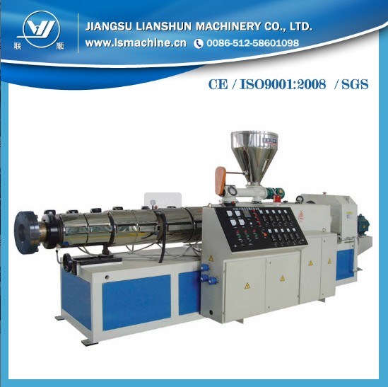 CE/ISO/SGS Concial Twin Screw Extruder Machinery
