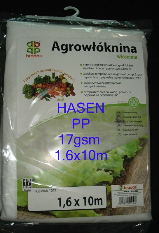 PP Spunbond Non-Woven Cloth with UV Products for Garden and Agriculture Plant Cover and Weed Control-1.6x10m