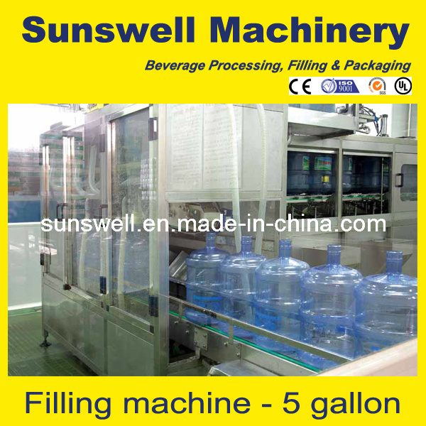 5 Gallon Water Bottle Washing, Filling and Capping Machine