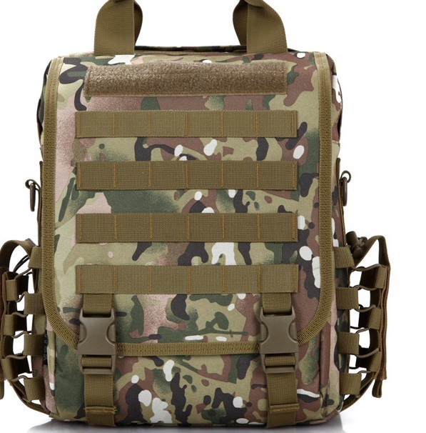 Cp Color New 14-Inch Computer Bag Waterproof Outdoor Leisure Backpack Shoulder Bag