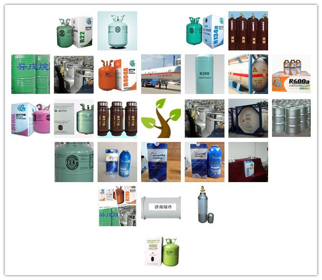 High Purity Refrigerant R134A for Refrigeration Parts