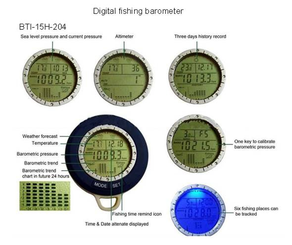 Digital Fishing Barometer