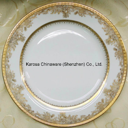 Exquisite Flower Design&Shining Porcelain Ktichenware/Dinner/Porcelain/Dishes Set (K6494-E7)