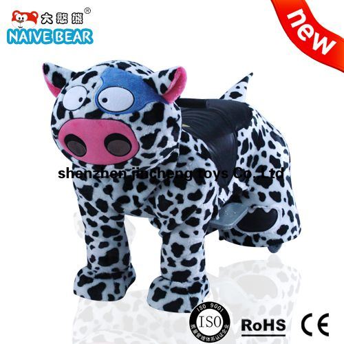 Remote Control Operated Walking Animal Rides with Battery