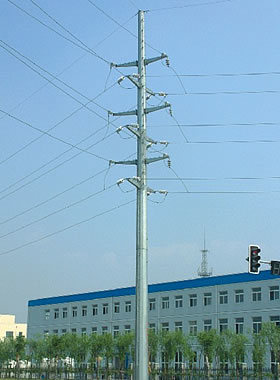 66kv Transmission Monopole Tower (NTSMT-019)