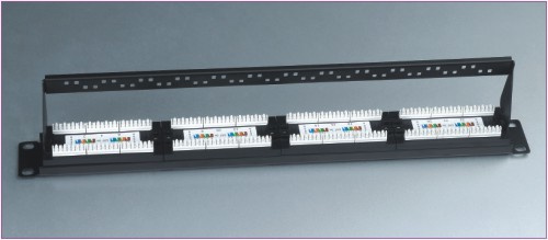 Patch Panel With Keystone Jack