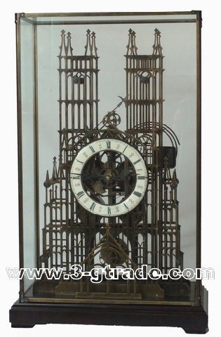 Reproduciton Antique Skeleton Clock (JGG25)
