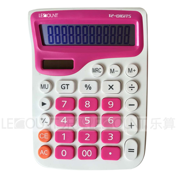 Optional Twin-Set 12 Digits Dual Power Desktop Calculator (LC271SET)