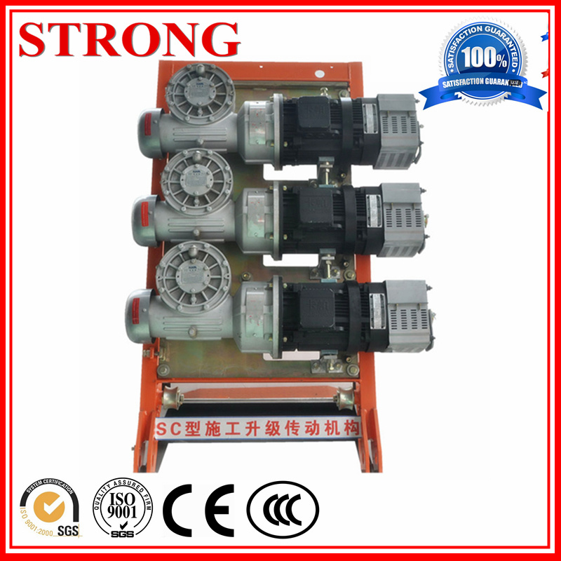Construction Electric Hoist Driven 2&3 Phase Motor