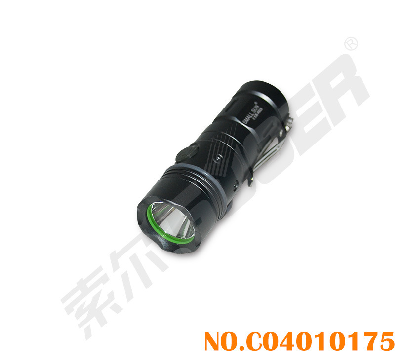 Suoer LED Bright Light Flashlight Whole Sets Torch with Factory Price (Torch-Whole Set-SMALL SUN-R828)