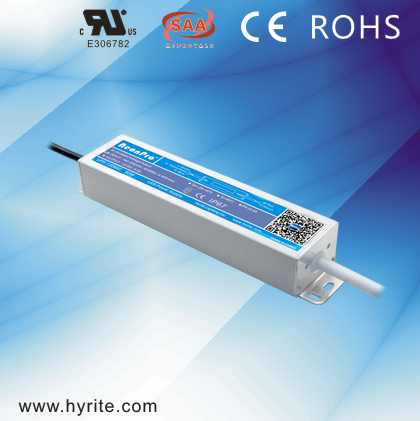 12V/24V 60W IP67 Efficiency86% Single-Output LED Power Supply