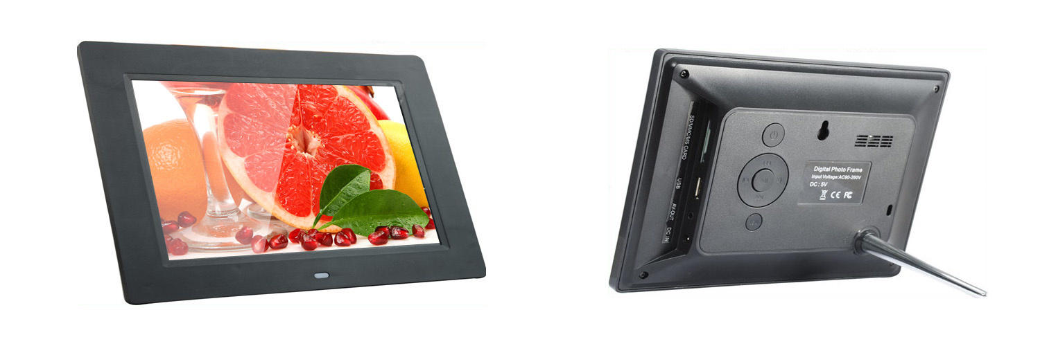 High Quality 9.7 Inch Muli-Function ABS Digital Photo Frame