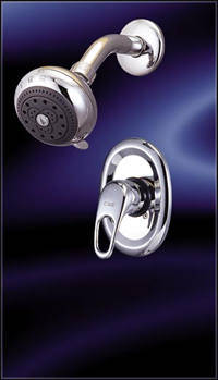 Ideal System - Single-lever In Wall Shower Combination