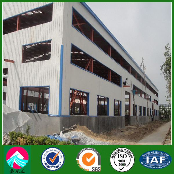 Prefabricated Pre-Engineered Light Steel Structure Workshop Building (XGZ-SSB021)