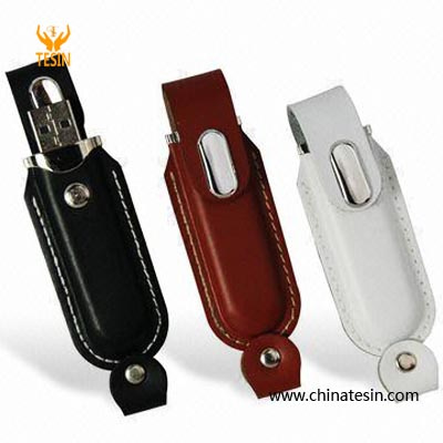 4GB Leather USB Flash Disk