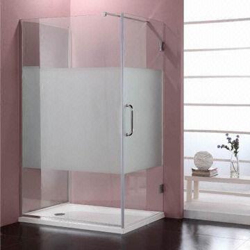 Frameless Hinged Shower Cabin Room