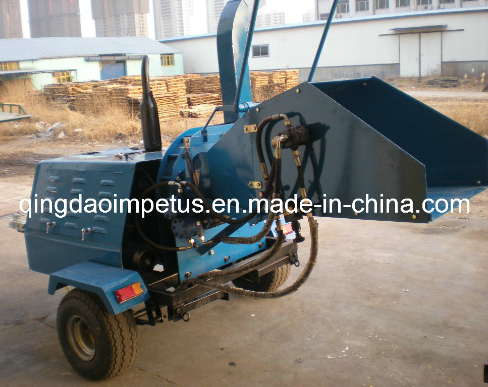CE Approved 40HP Diesel Wood Chipper