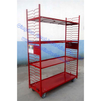 Tc2157, Danish Trolley, Storage Cart, Transportation Trolley, Folding Cart, Nursery Trolley, Garden Trolley, Tool Cart