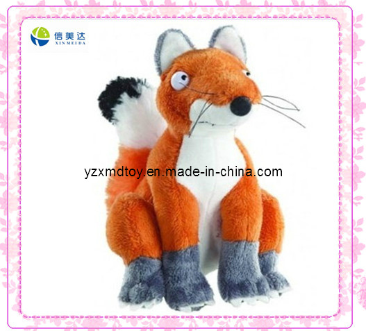 Orange Vivid Fox Soft Plush Toy