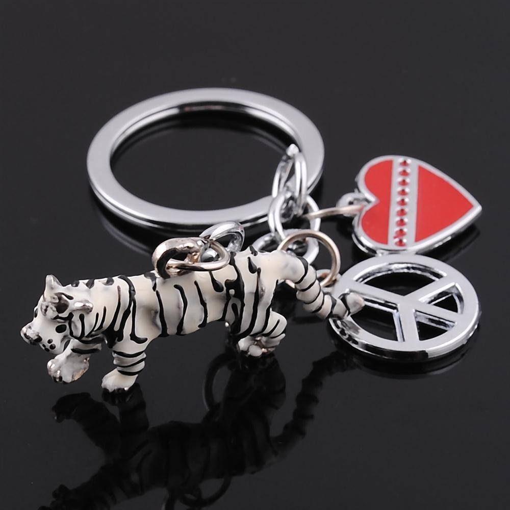 Metal Tiger Key Chains