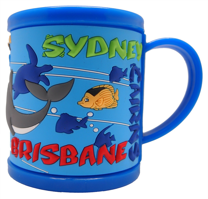 3D Custom Plastic Mug for Souvenir or Drinking (W1002)