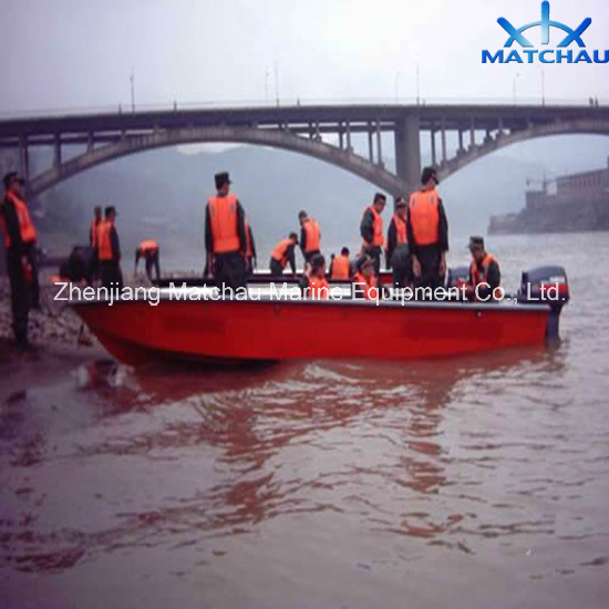 12 Person Fibreglass Inflatable Flood Protection Speedboat