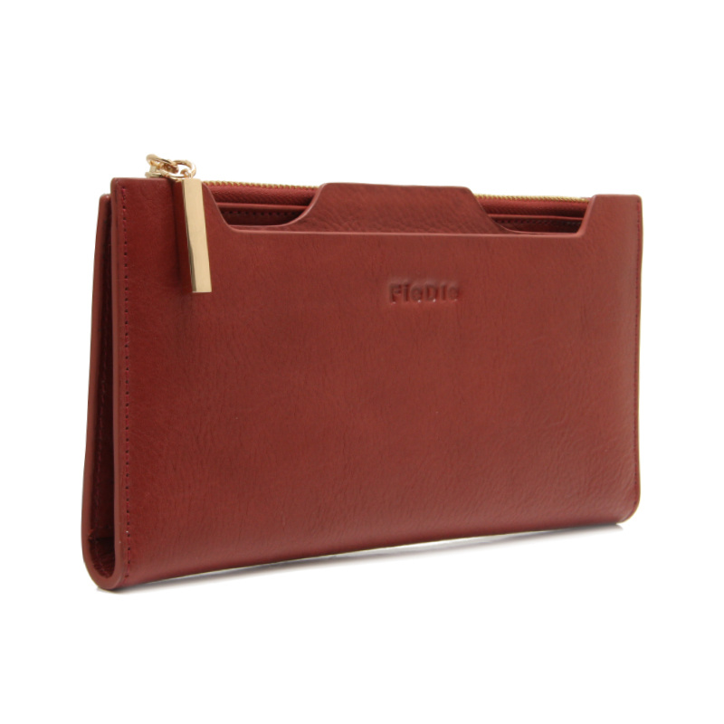 2015 Best Quality Brown Leather Wallet (CWLJW5034-001)