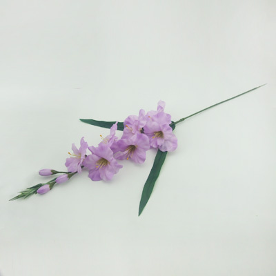 Artificial Single Giadolus Spray with Artificial Leaves