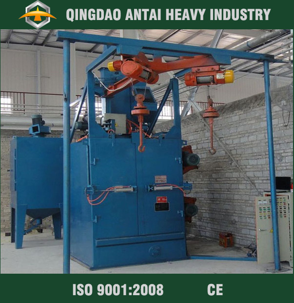 Shot Blasting Cleaning Machine with Hooks