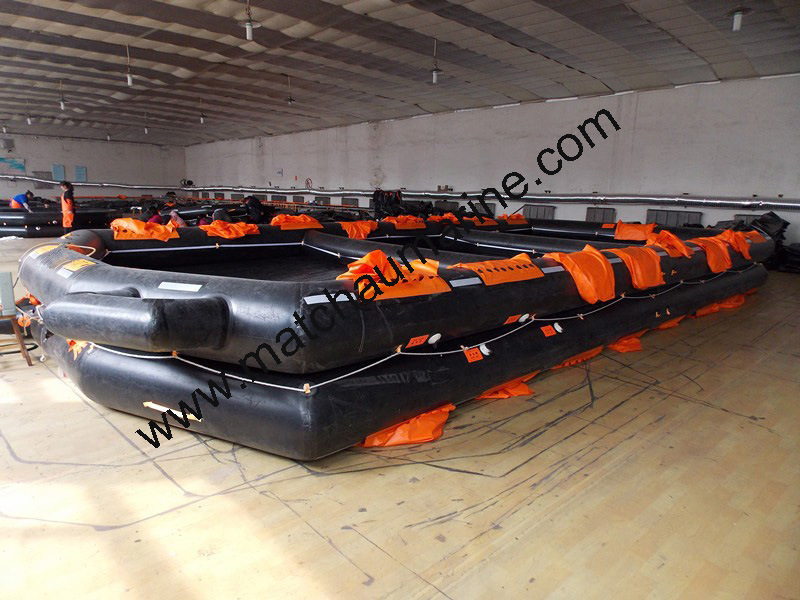 Hsc Pack Open Reversible Inflatable Life Raft
